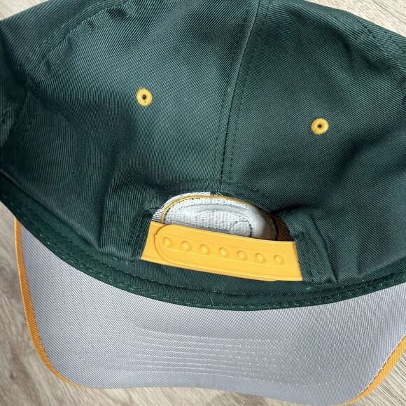 Vintage Green Bay Packers Hat Snapback‎ NFL Football Logo 7 Green Yellow Cap - Picture 2 of 8